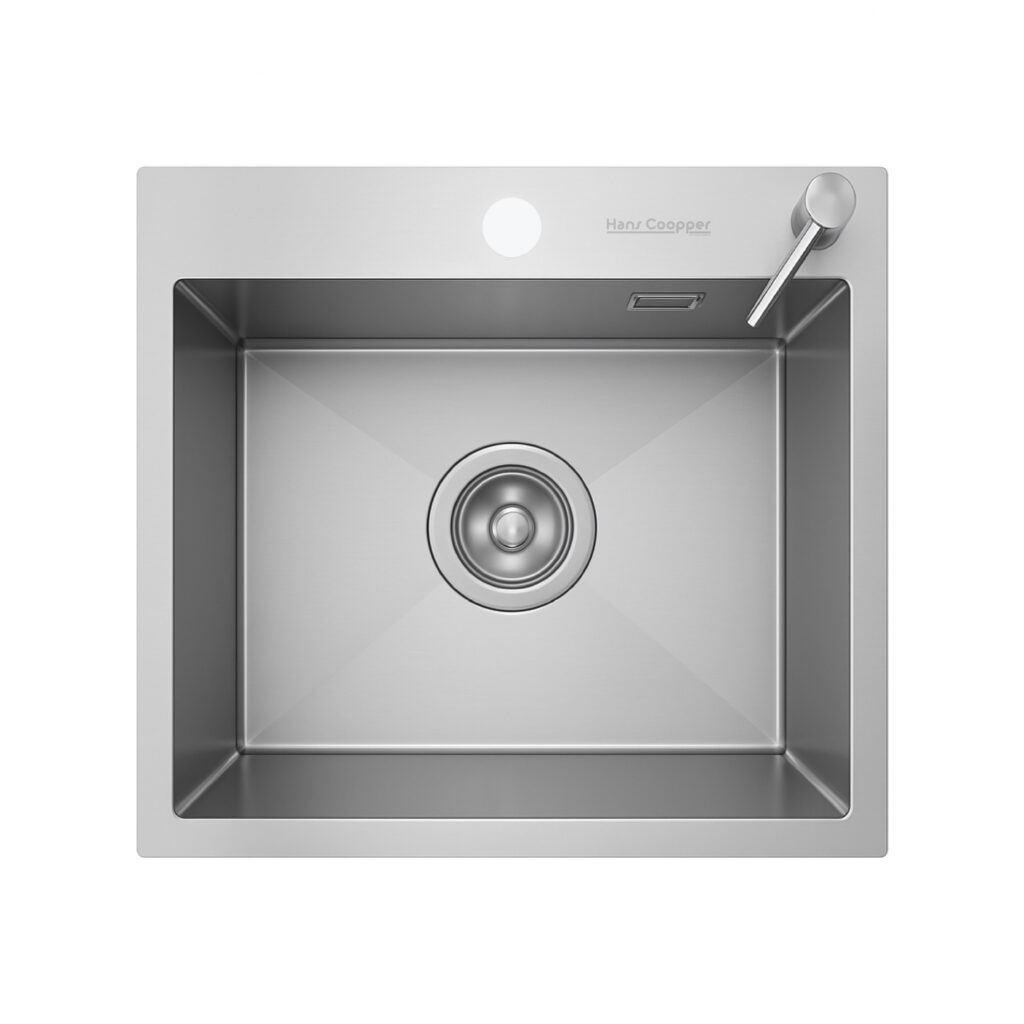 HansCoopper 5050BR Sink, Stainless Steel, Brushed