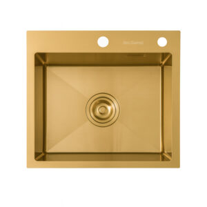 HansCoopper P5545GL – Gold SUS304 Stainless Steel Kitchen Sink for Luxury Modern Kitchens